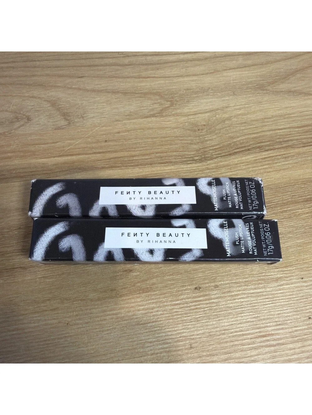 2-  Fenty Beauty by Rihanna Mattemoiselle  Matte Lipstick Midnight Wasabi (NIB)